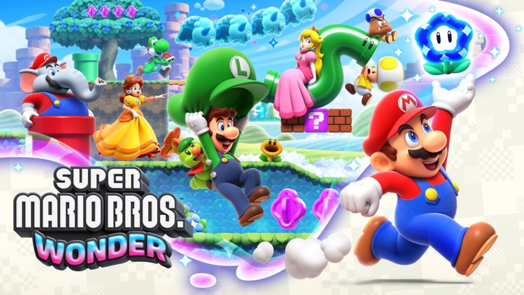 Super Mario Bros. Wonder Keyart
