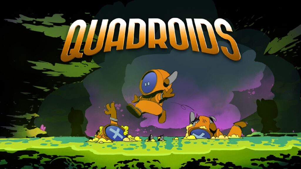 Quadroids Key Art with logo
